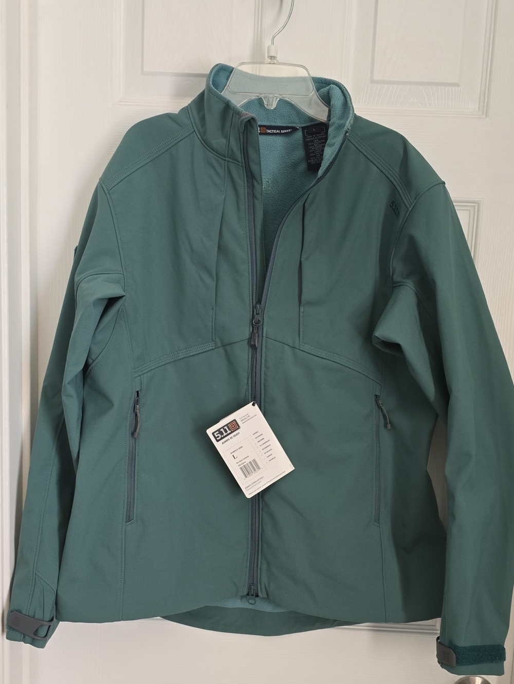 5.11 Tactical Softshell Jacket in Teal Green